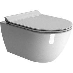 Подвесной унитаз Pura 36х55 см, безободковый, без сиденья, тихий смыв, GSI 8815FR511 GSI