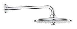 Лейка верхнего душа Euphoria антикальк, 3 режима, 26 см, round, с держателем, Grohe 26459000Gr Grohe