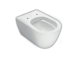 Подвесной унитаз Fusion 35,5х48,5 см, безободковый, без сиденья, Hatria Y1XQ01 Hatria