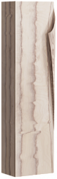 Шкаф-колонна Papyrus 35х22х133 см, светлое дерево, реверсивная установка двери, подвесной монтаж, Clarberg Pap-w.05.35/LIGHT Clarberg