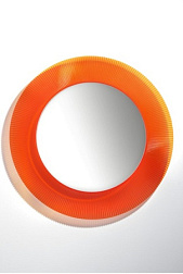 Зеркало Kartell by laufen 78х78 см, оранжевый, встроенная подсветка, с подсветкой, Laufen 3.8633.3.082.000.1 Laufen