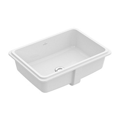 Встраиваемая снизу раковина Tube 50х35,5 см, санфарфор, Villeroy&Boch 41525001 Villeroy&Boch