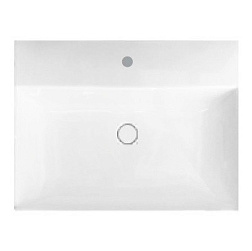 Подвесная раковина Bahia_13 50х46,5х13 см, санфарфор, с отв. под смеситель, Hatria BH0500465011TS0 Hatria