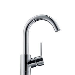 Смеситель для умывальника Talis Select S поворотный излив, с донным клапаном, Hansgrohe 32070000 Hansgrohe