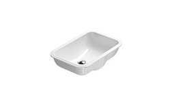Встраиваемая снизу раковина Sottopiano 50х35 см, санфарфор, Catalano 0727500001 Catalano