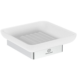 Настенная мыльница Conca хром, с держателем, Ideal Standard T4508AA Ideal Standard