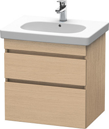 Модуль под раковину DuraStyle 60х45,3х61 см, дуб натуральный, Duravit DS648303030 Duravit