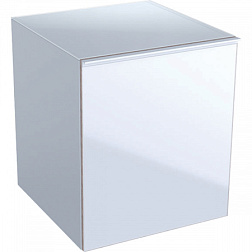 Тумба для ванной Acanto белый, корпус глянец/фасад стекло, подвесной монтаж 45х47,6х52 см, Geberit 500.618.01.2 Geberit