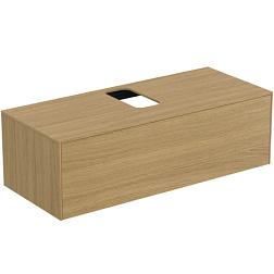 Модуль под раковину Conca 120х50,5х37 см, светлый дуб, система push-to-open, Ideal Standard T3931Y6 Ideal Standard