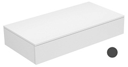 Тумба для ванной Edition 400 1 ящик, антрацит, подвесной монтаж 105х53,5х19,9 см, Keuco 31750150000 Keuco