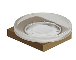 Настенная мыльница Vela C брашированная, бронза, с держателем, Kludi 31985N1 Kludi