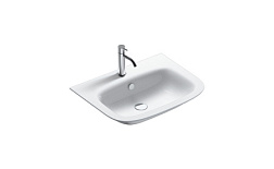 Подвесная раковина Green one 65х50х18 см, санфарфор, Catalano 165GRON00 Catalano