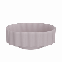 Накладная раковина Artbasin 53х38х19,5 см, розовый, матовое покрытие, Conchiglia, санфарфор, Kerama Marazzi CC.wb.50\MAL Kerama Marazzi
