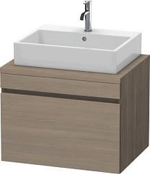 Модуль под раковину DuraStyle 70х54,8х51,2 см, без консоли, дуб терра, Duravit DS531103535 Duravit