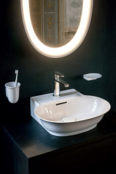 Подвесная раковина The New Classic 50х45х14 см, с отв. для смесителя, SaphirKeramik, Laufen 8.1585.2.000.104.1 Laufen