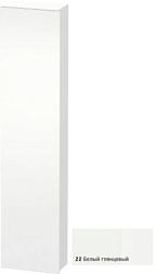 Шкаф-колонна DuraStyle 40х24х180 см, корпус-белый матовый, фронт-белый глянцевый, левый, подвесной монтаж, Duravit DS1228L2218 Duravit