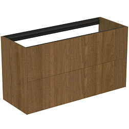 Модуль под раковину Conca 100х37,3х54 см, 2 ящика, темный орех, система push-to-open, Ideal Standard T4353Y5 Ideal Standard