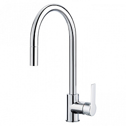 Смеситель для кухни с выдвижной лейкой Kitchen 2 режима, Fima Carlo Frattini F3538NCR Fima Carlo Frattini