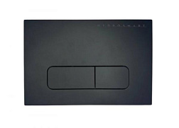 Клавиша смыва Hydrosmart пластик, механическая, черная, Nofer 07811.N Nofer