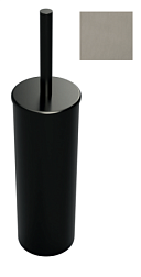 Настенный ёршик Graphit напольный, черная щетка, матовый, цвет серый, Bemeta 156313067 Bemeta