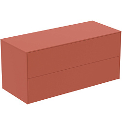 Тумба для ванной Conca матовый закат, подвесной монтаж 120х50,5х55 см, Ideal Standard T4324Y3 Ideal Standard