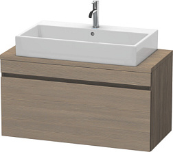 Модуль под раковину DuraStyle 100х47,8х51,2 см, без консоли, дуб терра, Duravit DS530403535 Duravit