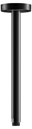 Потолочный кронштейн для верхнего душа IXMO матовый, отражатель круглый, 30 см, чёрный цвет, Keuco 51689370300 Keuco