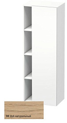 Шкаф-колонна DuraStyle 50х36х140 см, корпус-белый матовый, фронт-дуб натуральный, правый, подвесной монтаж, Duravit DS1239R3018 Duravit