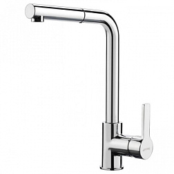 Смеситель для кухни с выдвижной лейкой Kitchen хром, Fima Carlo Frattini F7029NOTCR Fima Carlo Frattini