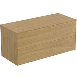 Тумба для ванной Conca светлый дуб, подвесной монтаж 120х50,5х55 см, Ideal Standard T4324Y6 Ideal Standard