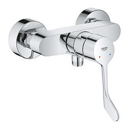 Настенный смеситель без излива Eurosmart длинный рычаг, без лейки, Grohe 25244003 Grohe