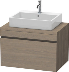 Модуль под раковину DuraStyle 80х54,8х51,2 см, без консоли, дуб терра, Duravit DS531203535 Duravit