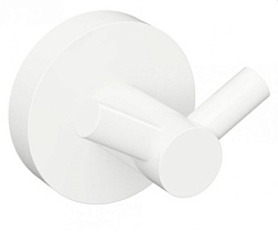 Крючок White двойной, цвет белый, Bemeta 104106034 Bemeta