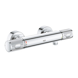 Настенный смеситель без излива Grohtherm 1000 Performance без лейки, термостат, Grohe 34776000 Grohe