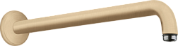 Настенный кронштейн для верхнего душа шлифованная, 38,9 см, бронза, Hansgrohe 27413140 Hansgrohe