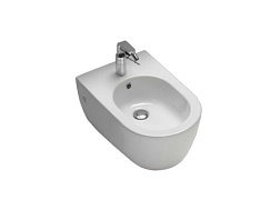Биде Fusion 35,5х54 см, белый матовый, подвесное, без крышки, Hatria A0Y1D925 Hatria