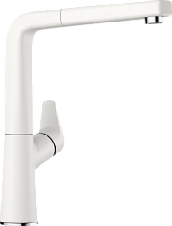Смеситель для кухни с выдвижной лейкой Avona s, белый цвет, Blanco 521280 Blanco