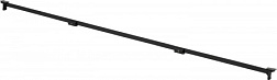 Решетка для дренажного желоба Advantix Vario 120 см, тонкая, черная, нержавеющая сталь, Viega 711870 Viega