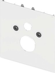 Стеклянная панель для установки унитаза TECElux Mini 43х44,6 см, белая, TECE 9650100 TECE