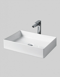 Накладная раковина Scalino 55х38х11,5 см, санфарфор, Artceram SCL002 01; 00 Artceram