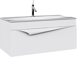 Модуль под раковину Papyrus 99х50х45,5 см, цвет белый, Clarberg PAP0110 Clarberg