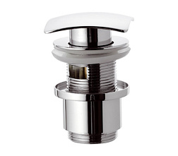 Сливной набор для раковины Ricambi E Accessori квадратный, с переливом, Remer 905SCC2114 Remer