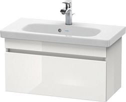 Модуль под раковину DuraStyle 73х36,8х39,8 см, компакт, белый глянцевый, Duravit DS639902222 Duravit