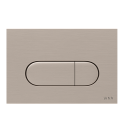 Клавиша смыва Root Round брашированный, пластик, механическая, никель, Vitra 740-2295 Vitra