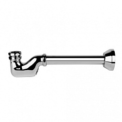 Сифон для раковины Technical Accessories ø32, латунный, трубный, Gessi 01018-031 Gessi