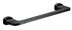 Горизонтальный полотенцедержатель Stelvio 35 см, нержавеющая сталь, матовый, цвет черный, Gedy ST21/35(14) Gedy