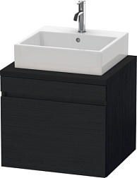 Модуль под раковину DuraStyle 60х54,8х51,2 см, без консоли, дуб чёрный, Duravit DS531001616 Duravit