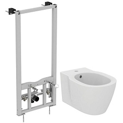 Биде Connect 36х54 см, с инсталяцией, подвесное, без крышки, Ideal Standard D211601 Ideal Standard