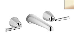 Внешняя часть встраиваемого смесителя для раковины Domicil длина излива 22,4см, шампань, Villeroy&Boch TFD36712900-47 Villeroy&Boch