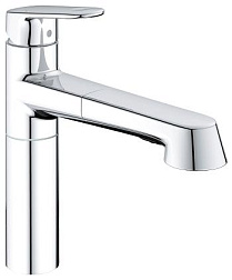 Смеситель для кухни с выдвижной лейкой Europlus поворотный излив, Grohe 33933002 Grohe